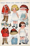 Paper Dolls Vintage Fashion