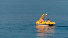 People On A Pedalo