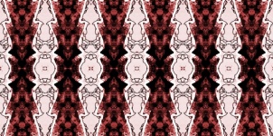 Rose Colored Artistic Pattern