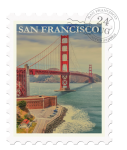 San Francisco Travel Postage
