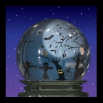 Scary Snow Globe For Halloween