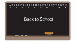 School Blackboard Back To School