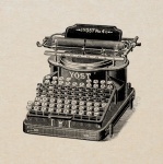Vintage Old Typewriter