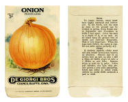 Seed Packet Vintage Onions