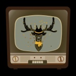 Steampunk Deer Boho Illustration