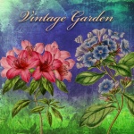 Vintage Floral Garden Poster