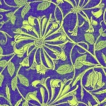 Vintage Wallpaper Flowers Pattern