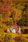 Watermill In Fall