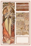 Woman Art Nouveau Poster
