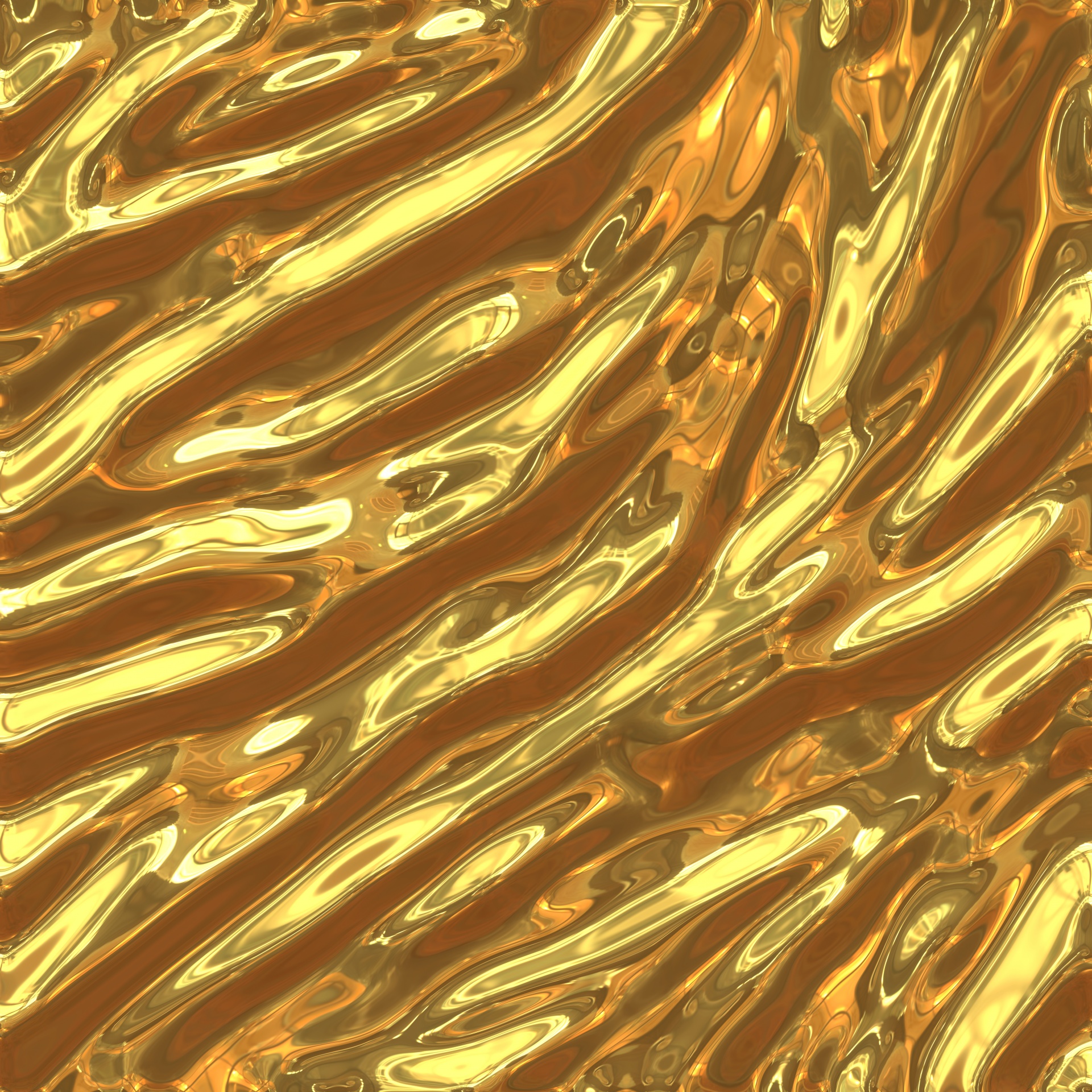 Gold Foil Metal Background