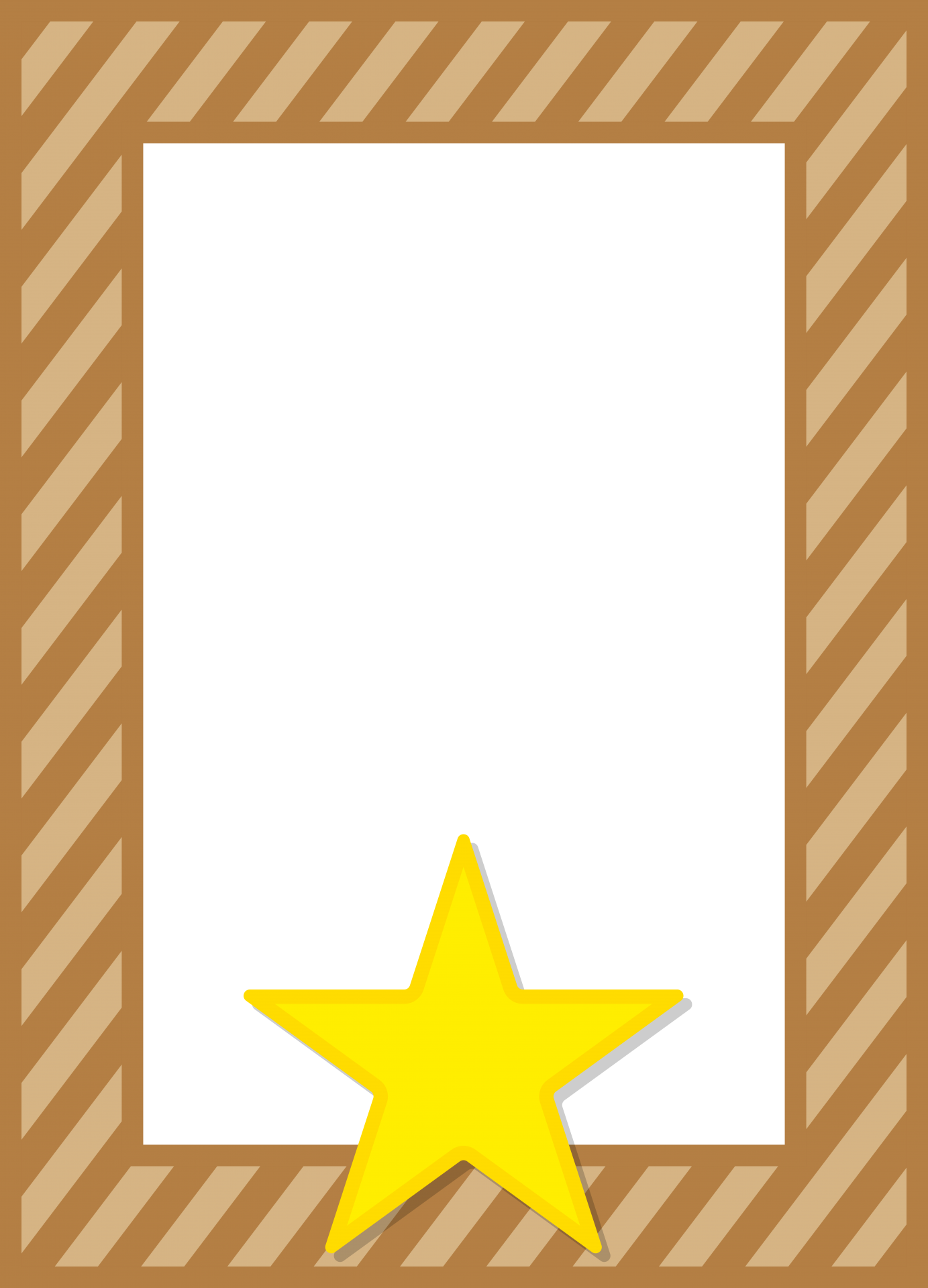 Star Award Frame