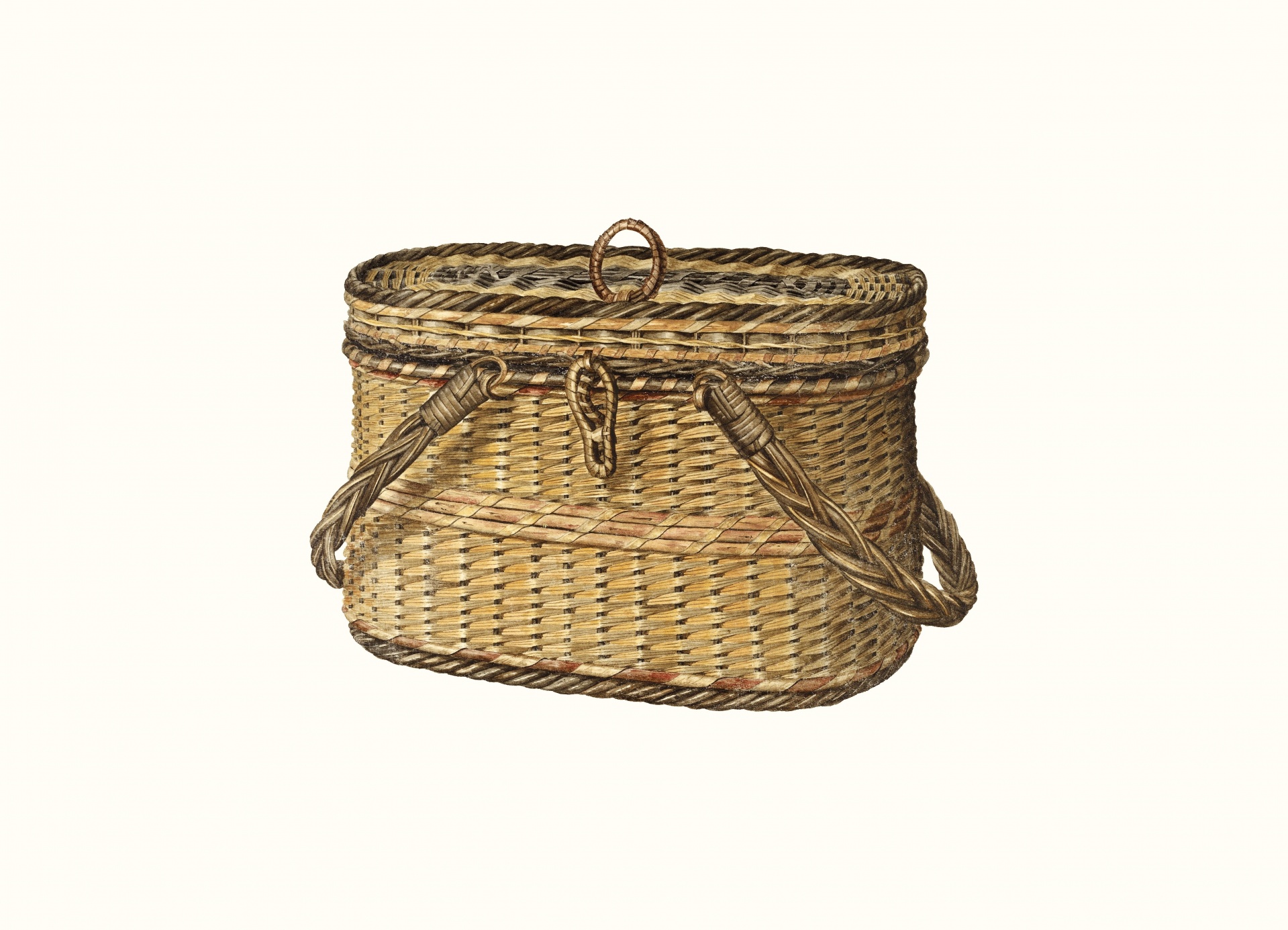 Basket Wicker Basket Vintage Old