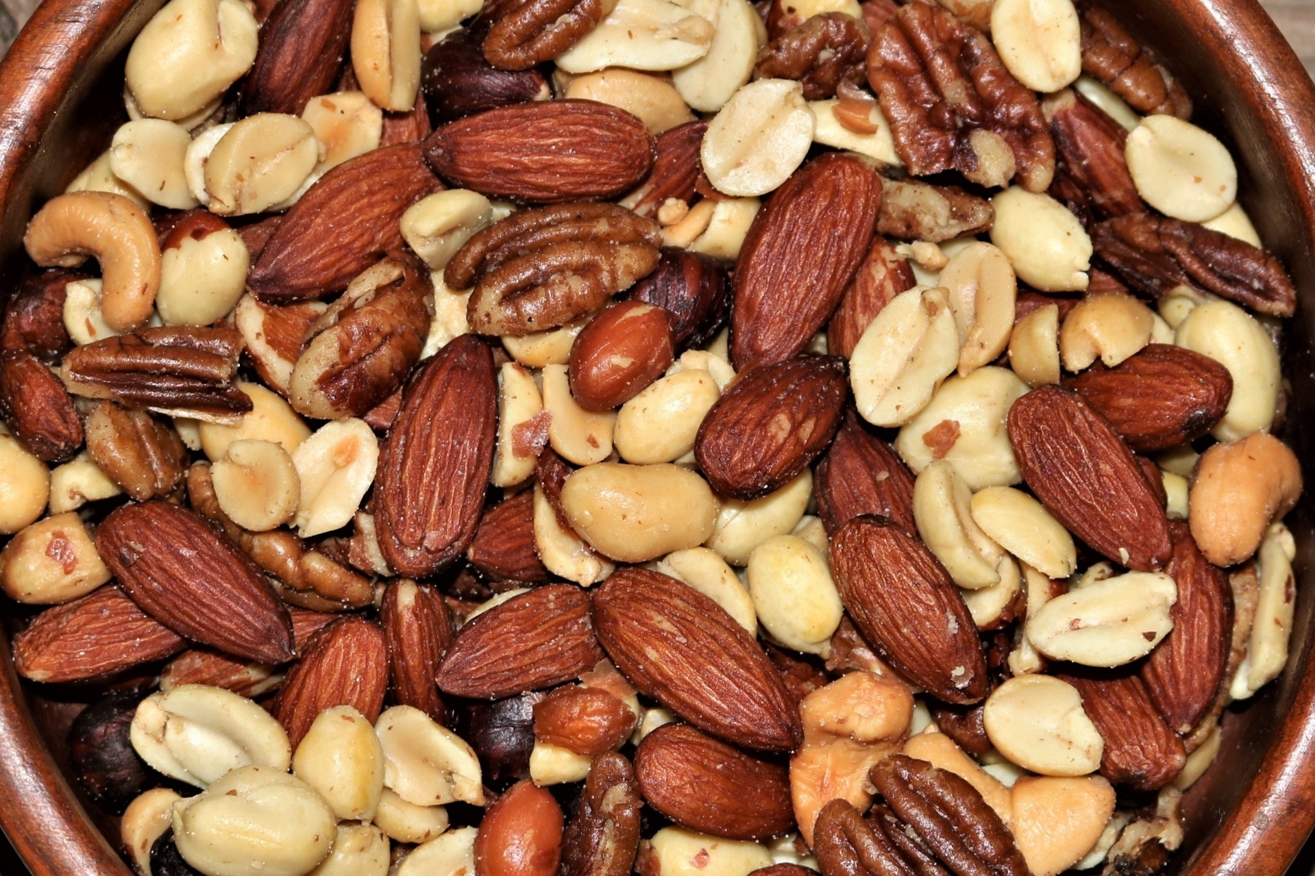 Mixed Nuts Close-up