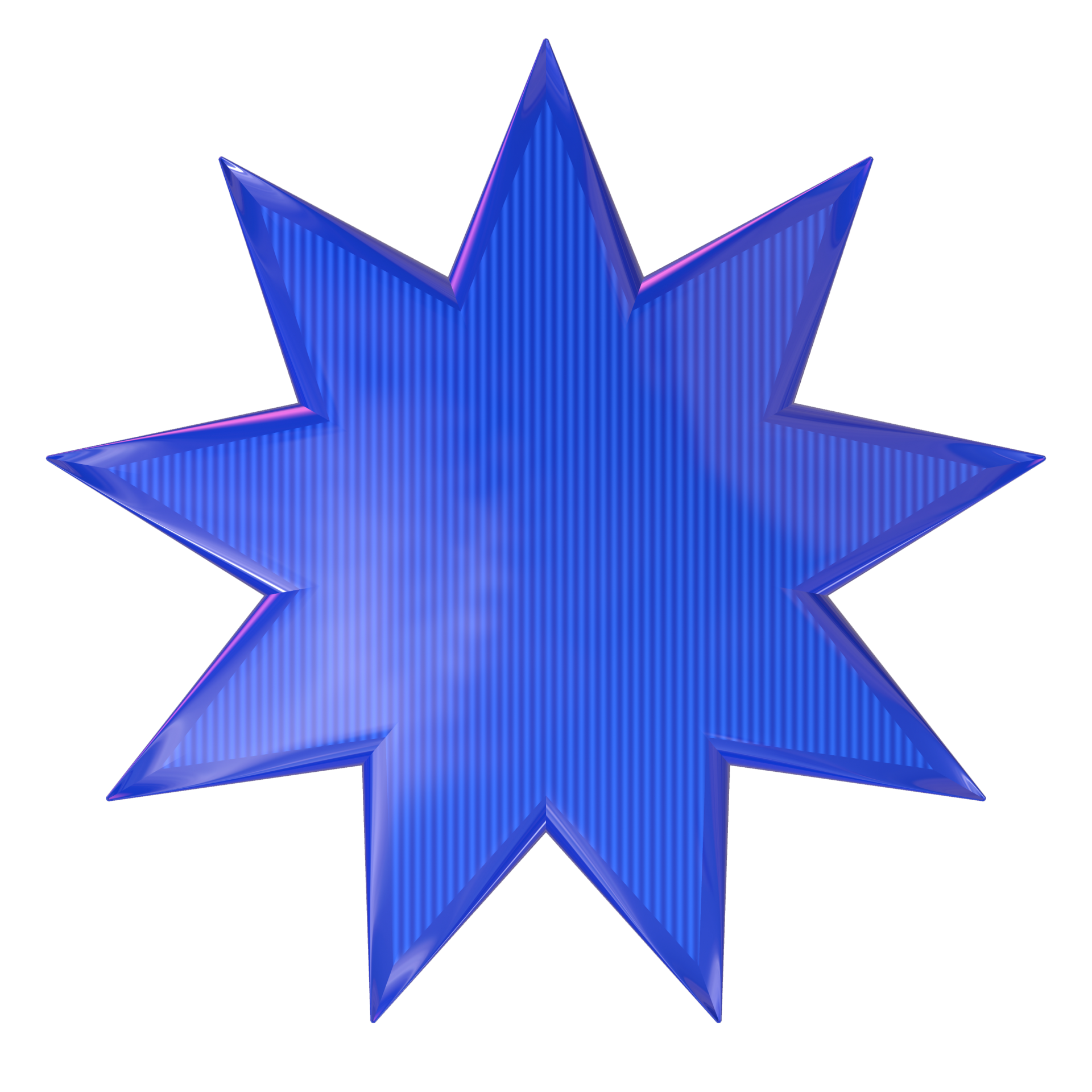 Star Clipart Stickers Blue