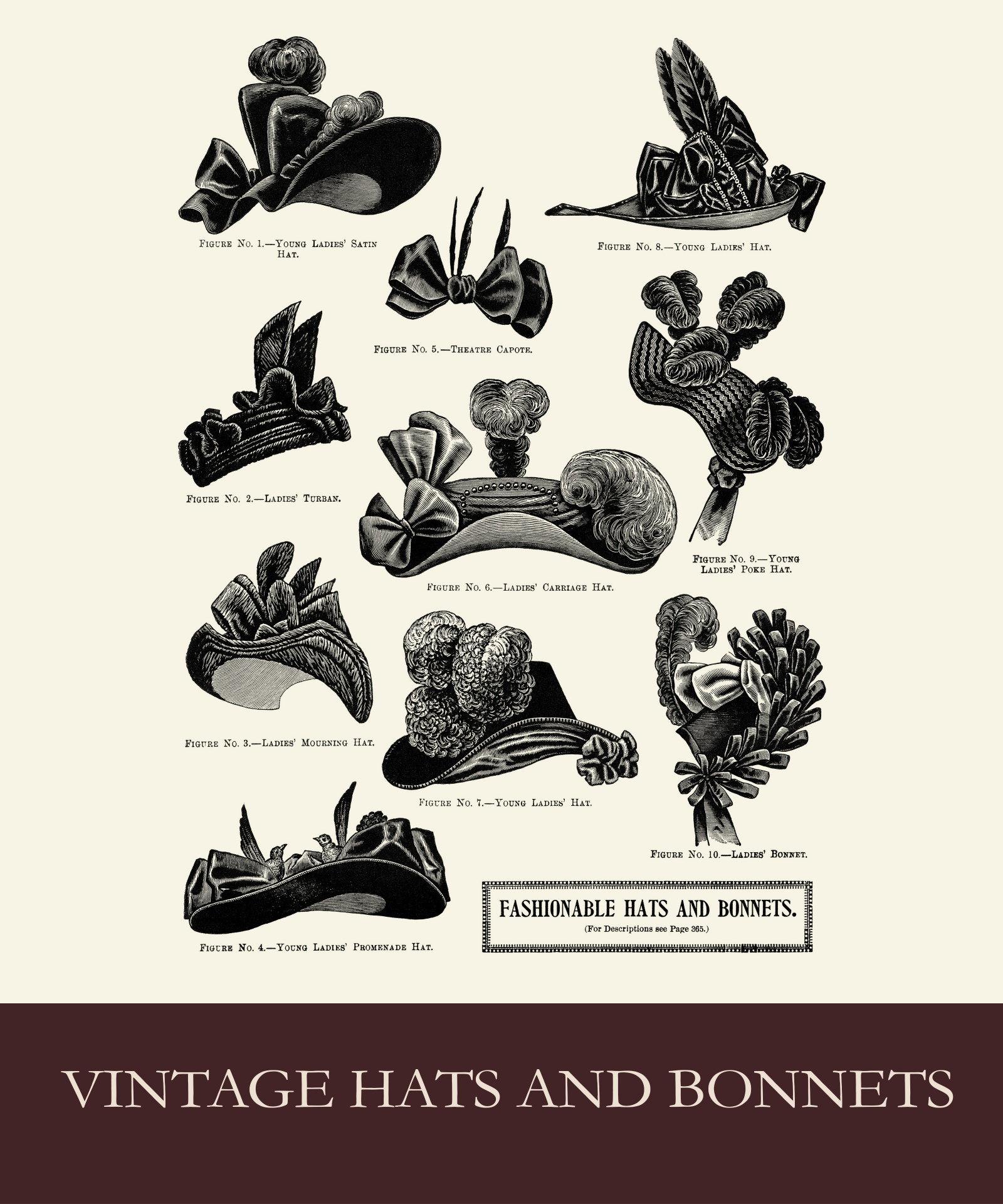 Vintage Hats And Bonnets