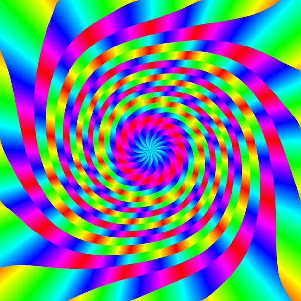 Rainbow Swirl Background Art Free Stock Photo - Public Domain Pictures