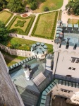 Aerial View Of Hluboka Castle