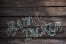 Bait And Tackle Sign