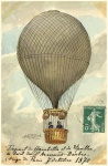 Balloon France Vintage Art