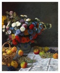Flowers Claude Monet Still Life