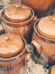 Brown Fermentation Pots