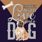 Bulldog Love Poster