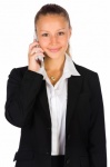 Businesswoman On A Phone