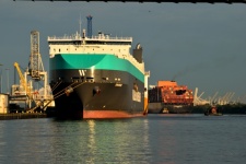 Cargo Ship Background