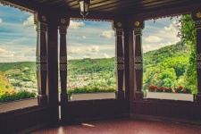 Castle Balcony View