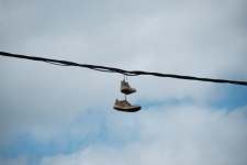 Sneakers On A Wire