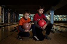 Children, Bowling, Bowling Ball