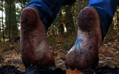 Dirty Male Feet