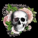 Floral Halloween Skull
