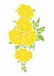 Flowers Yellow Dahlia Clipart