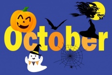 Halloween Background Illustration