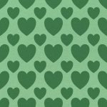 Hearts Paper Background Pattern