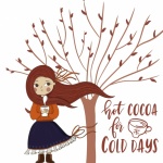 Autumn Cocoa Poster