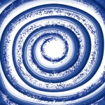 Glitter Spiral Illustration