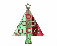 Geometric Christmas Tree