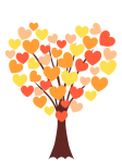 Heart Autumn Tree