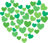 Green Heart Illustration