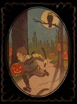 Vintage Halloween Poster