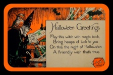 Vintage Halloween Greeting
