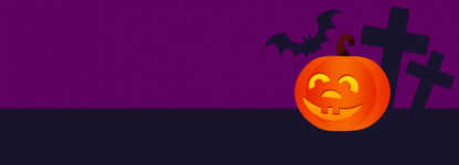 Pumpkin Halloween Banner
