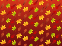 Fall Leaves Background Illustration