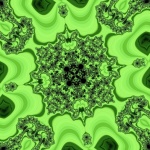 Abstract Green Fractal