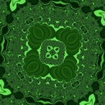 Green Abstract Fractals