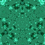 Green Green Abstract