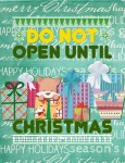 Christmas Cat Gift Poster