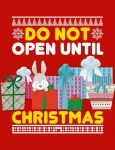 Christmas Bunny Gift Poster